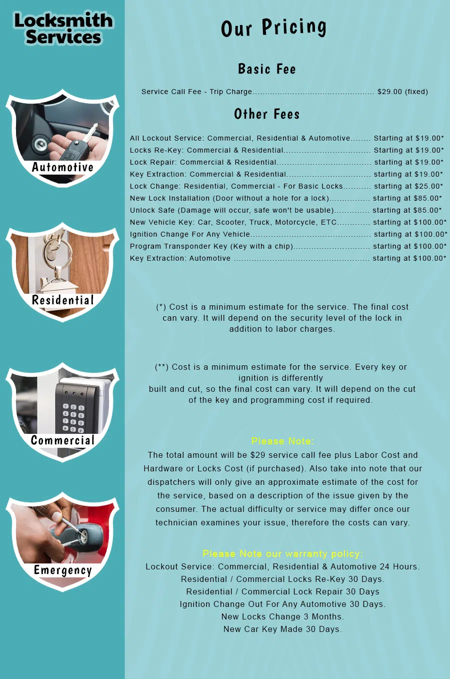 Locksmith Service Silver Spring MD Silver Spring, MD 301-857-0144